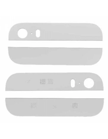 Glass for iPhone 5S Back Cover Body Color White