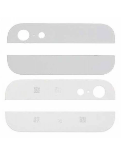 White Back Cover Glass for iPhone 5