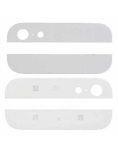 Vetri cover Posteriore Bianca per iPhone 5