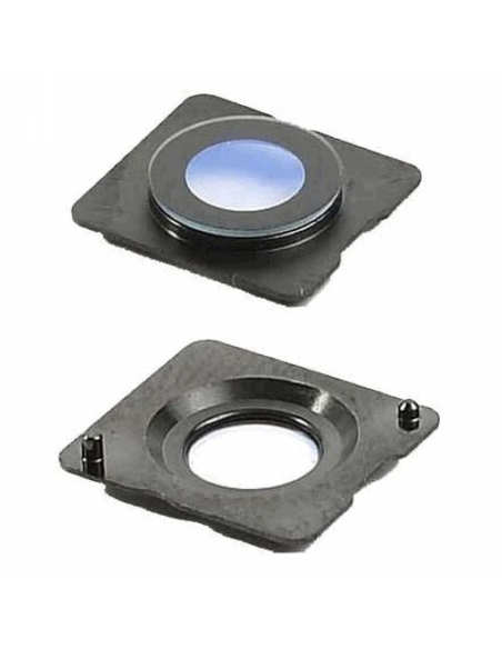 Lente Anello Nero Cover Fotocamera Posteriore per iPhone 5S