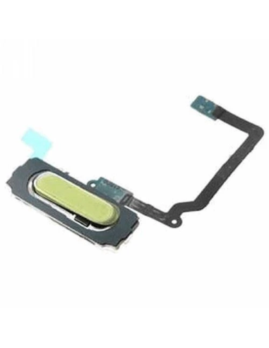 White Home Button with OEM Flex Cable for Samsung Galaxy S5 G900F