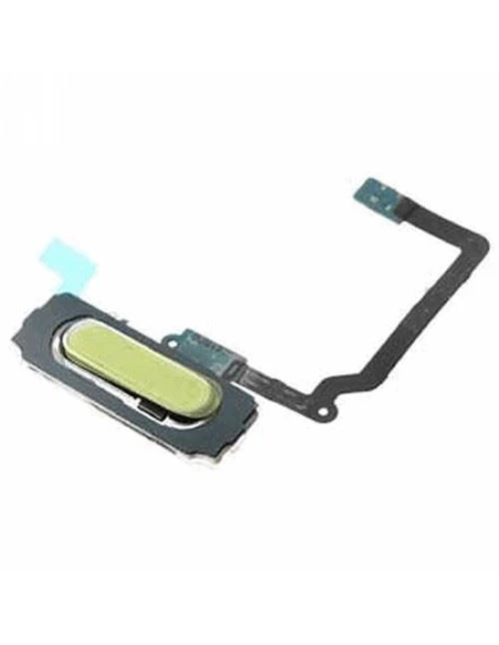 White Home Button with OEM Flex Cable for Samsung Galaxy S5 G900F