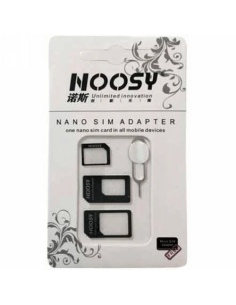 Adattatore Nano Micro sim iPhone 4 4S Per 5 5S 5C 6 6s plus Kit 4 in 1