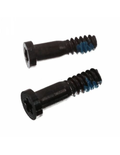 2 Piece 5 Point Star Screw Set for iPhone 5 Dock  Black