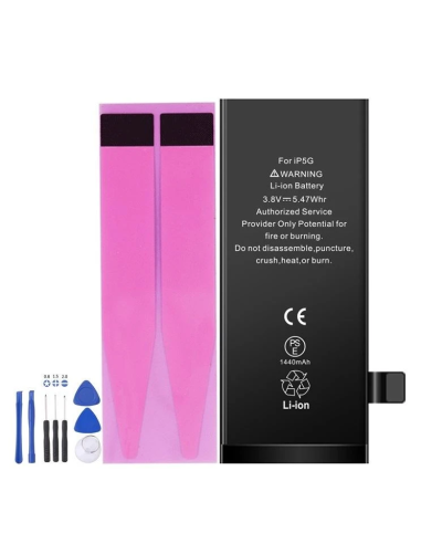 Batteria iPhone 5 1440mAh Qualità Pari Oem 0 Cicli kit e Adesivo