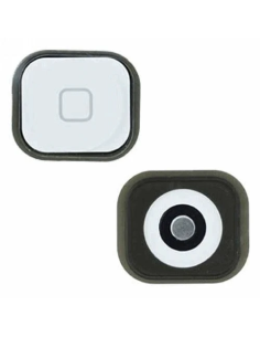 White Home Button for iPhone 5 with OEM Membrane