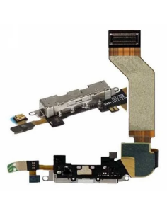 Connettore Ricarica Microfono per iPhone 4S Bianco Pari OEM