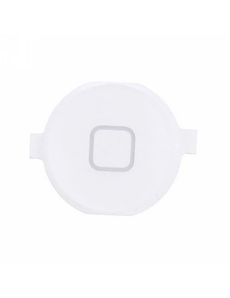 Tasto home Bianco Per iPhone 4 Ricambio Pari OEM