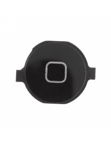 Tasto home Nero Per iPhone 4 Ricambio Pari OEM