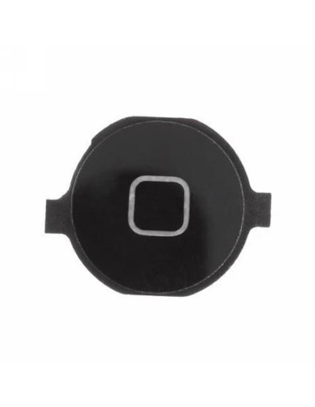 Tasto home Nero Per iPhone 4 Ricambio Pari OEM