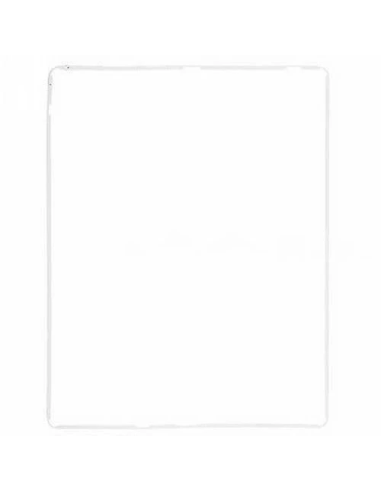 iPad 2 Touch Glass Replacement Frame White 3M adhesive applied
