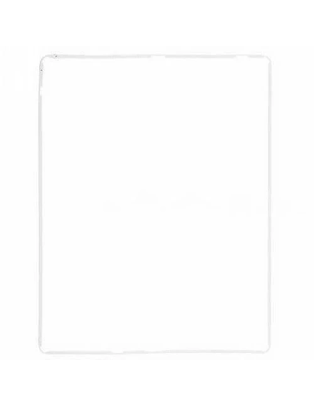 iPad 2 Touch Glass Replacement Frame White 3M adhesive applied